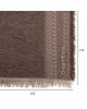 ΡΙΧΤΑΡΙ ME ΚΡΟΣΙΑ DREAMTOPIA HM12163.08 ΣΕ ΚΑΦΕ ΧΡΩΜΑ 245X170εκ.