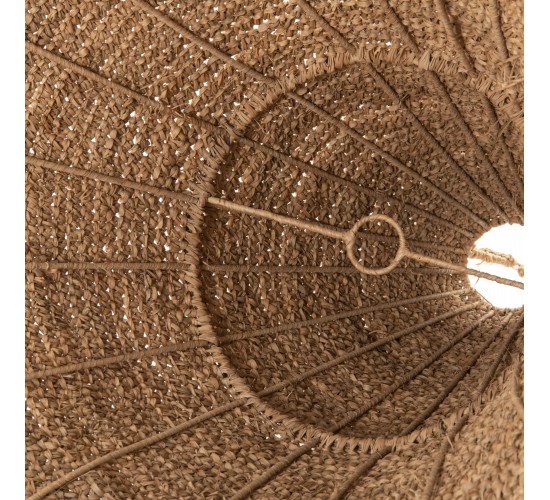 ΦΩΤΙΣΤΙΚΟ ΟΡΟΦΗΣ ΚΡΕΜΑΣΤΟ HM4033 RATTAN ΣΕ ΦΥΣΙΚΟ Φ103x84,5-106Yεκ.