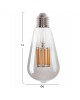 ΛΑΜΠΤΗΡΑΣ HM4189.03 LED FILAMENT 12W E27 3000K SMOKE