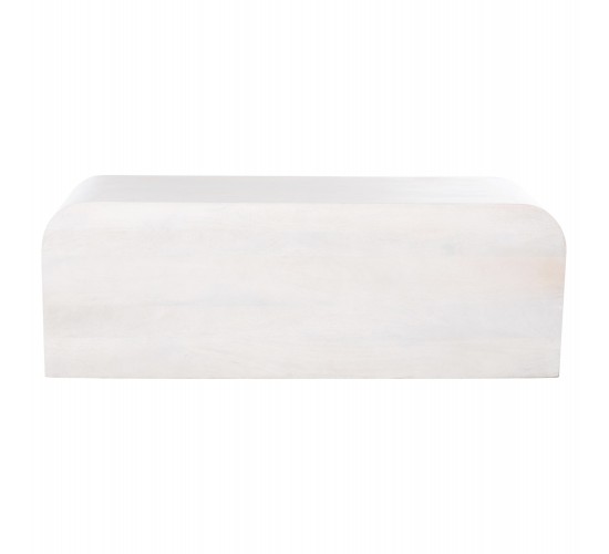 ΕΠΙΠΛΟ ΤΗΛΕΟΡΑΣΗΣ HANDYR HM9704 ΜΑΣΙΦ ΞΥΛΟ MANGO ΣΕ ΛΕΥΚΟ 130x40x45Yεκ.