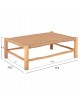 ΣΑΛΟΝΙ ΕΞΩΤ. ΧΩΡΟΥ 4ΤΜΧ LONDER HM11957 ΜΑΣΙΦ TEAK-ΣΥΝΘ.RATTAN-ΦΥΣΙΚΟ