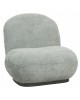 ΠΟΛΥΘΡΟΝΑ BEANY HM9591.05 ΦΥΣΤΙΚΙ ΜΠΟΥΚΛΕ ΥΦΑΣΜΑ 85x82x77Υ εκ.