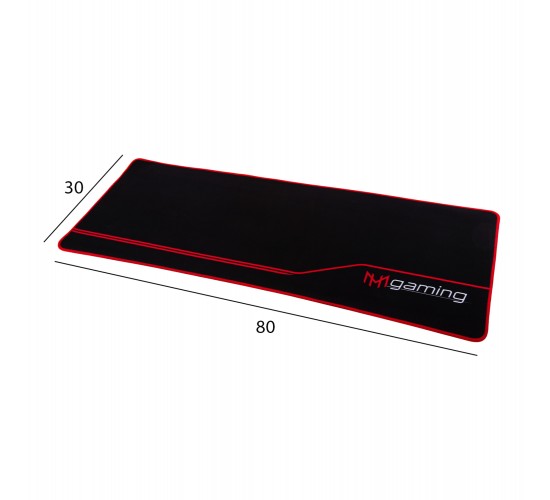 MOUSEPAD ΓΙΑ ΓΡΑΦΕΙΑ GAMING HM8785 ΥΦΑΣΜΑ ΣΕ ΜΑΥΡΟ ΧΡΩΜΑ