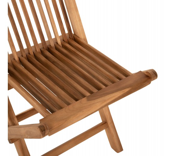ΣΕΤ ΤΡΑΠΕΖΑΡΙΑΣ ΕΞΩΤ. ΧΩΡΟΥ 5ΤΜΧ KENDALL HM11955 ΜΑΣΙΦ ΞΥΛΟ TEAK ΦΥΣΙΚΟ