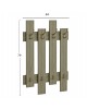 ΚΡΕΜΑΣΤΡΑ ΕΙΣΟΔΟΥ WESSON HM8940.12 ΜΕΛΑΜΙΝΗ ΣΕ OLIVE GREEN 64x4x79Υεκ.