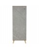 ΠΑΠΟΥΤΣΟΘΗΚΗ-ΝΤΟΥΛΑΠΙ ALVARO HM8954.11 ΜΕΛΑΜΙΝΗ SONAMA-STONE TEXTURE 50Χ38Χ135Yεκ.