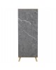 ΠΑΠΟΥΤΣΟΘΗΚΗ-ΝΤΟΥΛΑΠΙ ALVARO HM8954.12 ΜΕΛΑΜΙΝΗ SONAMA-STONE TEXTURE 50Χ38Χ135Yεκ.