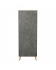 ΠΑΠΟΥΤΣΟΘΗΚΗ-ΝΤΟΥΛΑΠΙ ALVARO HM8954.14 ΜΕΛΑΜΙΝΗ SONAMA-STONE TEXTURE 50Χ38Χ135Yεκ.