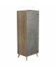 ΠΑΠΟΥΤΣΟΘΗΚΗ-ΝΤΟΥΛΑΠΙ ALVARO HM8954.14 ΜΕΛΑΜΙΝΗ SONAMA-STONE TEXTURE 50Χ38Χ135Yεκ.