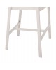 ΣΚΑΜΠΟ ΑΛΟΥΜΙΝΙΟΥ ΛΕΥΚΟ HM5892.32 ΜΕΣ. ΥΨΟΥΣ-ΜE RATTAN & TΕΧΤLINE 57x57x99,5Yεκ.
