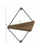 ΣΕΤ ΡΑΦΙΑ ΤΟΙΧΟΥ EVERLEIGH HM8951.11 ΜΕΤΑΛΛΟ ΜΑΥΡΟ-ΜΕΛΑΜΙΝΗ ΦΥΣΙΚΟ 22x13x30Υεκ.