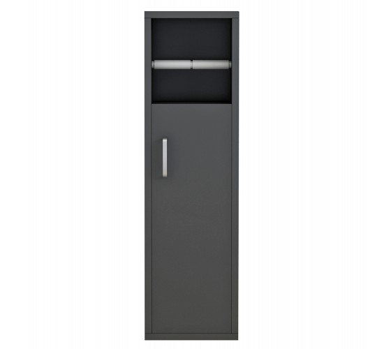 ΝΤΟΥΛΑΠΙ ΜΠΑΝΙΟΥ DAMIEN HM9025.11 ΜΕΛΑΜΙΝΗ ΑΝΘΡΑΚΙ 20x13x70Yεκ.