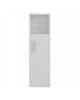 ΝΤΟΥΛΑΠΙ ΜΠΑΝΙΟΥ DAMIEN HM9025.12 ΜΕΛΑΜΙΝΗ ΛΕΥΚΗ 20x13x70Yεκ.