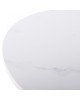 ΤΡΑΠΕΖΙ ΣΑΛΟΝΙΟΥ ACRYLON HM9779.01 HPL ΛΕΥΚΟ ΜΑΡΜΑΡΟ-ΑΚΡΥΛΙΚΟ ΠΟΔΙ Φ40x41Υεκ.