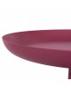 ΤΡΑΠΕΖΙ ΒΟΗΘΗΤΙΚΟ ΣΤΡΟΓΓΥΛΟ DELBEL HM4262.06 ΜΕΤΑΛΛΟ ΣΕ ΡΟΖ Φ36x49Υ εκ.