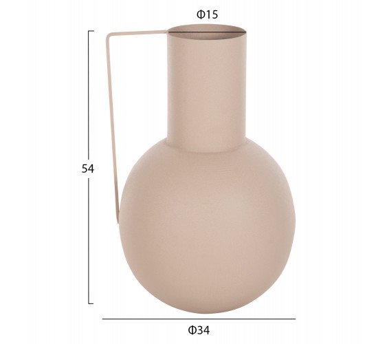 ΔΙΑΚΟΣΜΗΤΙΚΟ BAZO FLAGON HM4259.01 ΜΕΤΑΛΛΟ ΣΕ ΕΚΡΟΥ Φ34x54Υ εκ.