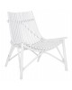ΚΑΡΕΚΛΑ ΕΞΩΤ.ΧΩΡΟΥ CELLION HM9812.03 ΡΑΒΔΟΙ RATTAN ΣΕ ΛΕΥΚΟ ΧΡΩΜΑ 76x72x83Υεκ.