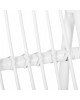 ΠΟΛΥΘΡΟΝΑ GRINN HM9815.03 ΡΑΒΔΟΙ RATTAN ΣΕ ΛΕΥΚΟ 56,5x73,5x79,5Υ εκ.