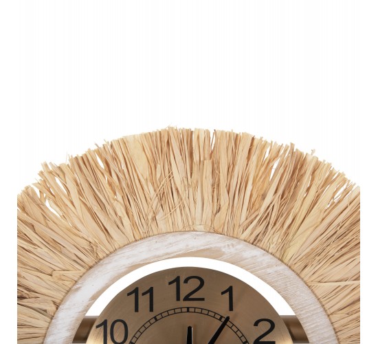 ΡΟΛΟΙ ΤΟΙΧΟΥ HM4200 ΜΕΤΑΛΛΟ & ΙΝΕΣ RAFFIA ΣΕ ΓΗΙΝΑ ΧΡΩΜΑΤΑ 100x49Υεκ.