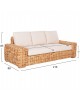 ΚΑΝΑΠΕΣ ΤΡΙΘΕΣΙΟΣ ΕΞ.ΧΩΡΟΥ TROPEL HM9808 ΞΥΛΟ MANGO-RATTAN ΦΥΣΙΚΟ-ΛΕΥΚΑ ΜΑΞΙΛΑΡΙΑ 216x88x85Υεκ 3θέσιος