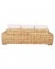 ΚΑΝΑΠΕΣ ΤΡΙΘΕΣΙΟΣ ΕΞ.ΧΩΡΟΥ TROPEL HM9808 ΞΥΛΟ MANGO-RATTAN ΦΥΣΙΚΟ-ΛΕΥΚΑ ΜΑΞΙΛΑΡΙΑ 216x88x85Υεκ 3θέσιος