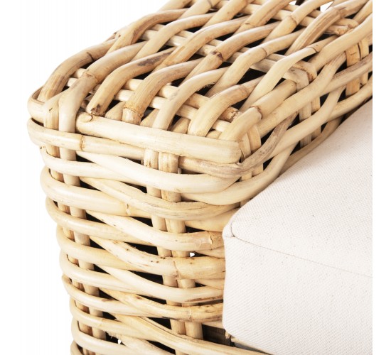 ΚΑΝΑΠΕΣ ΤΡΙΘΕΣΙΟΣ ΕΞ.ΧΩΡΟΥ TROPEL HM9808 ΞΥΛΟ MANGO-RATTAN ΦΥΣΙΚΟ-ΛΕΥΚΑ ΜΑΞΙΛΑΡΙΑ 216x88x85Υεκ 3θέσιος
