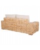 ΚΑΝΑΠΕΣ 2-ΘΕΣΙΟΣ TROPEL HM9809 ΞΥΛΟ MANGO-RATTAN ΦΥΣΙΚΟ-ΛΕΥΚΑ ΜΑΞΙΛΑΡΙΑ 192x88x70-85Υεκ. 2θέσιος