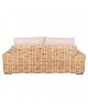 ΚΑΝΑΠΕΣ 2-ΘΕΣΙΟΣ TROPEL HM9809 ΞΥΛΟ MANGO-RATTAN ΦΥΣΙΚΟ-ΛΕΥΚΑ ΜΑΞΙΛΑΡΙΑ 192x88x70-85Υεκ. 2θέσιος