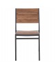 ΚΑΡΕΚΛΑ ΑΛΟΥΜΙΝΙΟΥ SAGA HM6063.02 ΣΚΟΥΡΟ ΓΚΡΙ ΜΕ POLYWOOD 46x52x86Υεκ.