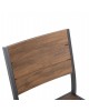 ΚΑΡΕΚΛΑ ΑΛΟΥΜΙΝΙΟΥ SAGA HM6063.02 ΣΚΟΥΡΟ ΓΚΡΙ ΜΕ POLYWOOD 46x52x86Υεκ.