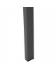 ΚΑΡΕΚΛΑ ΑΛΟΥΜΙΝΙΟΥ SAGA HM6063.02 ΣΚΟΥΡΟ ΓΚΡΙ ΜΕ POLYWOOD 46x52x86Υεκ.