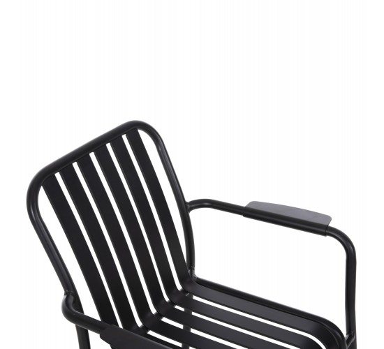 ΠΟΛΥΘΡΟΝΑ ΑΛΟΥΜΙΝΙΟΥ RACHEL HM6088.01 ΜΑΥΡΗ 63x58x85Υεκ.