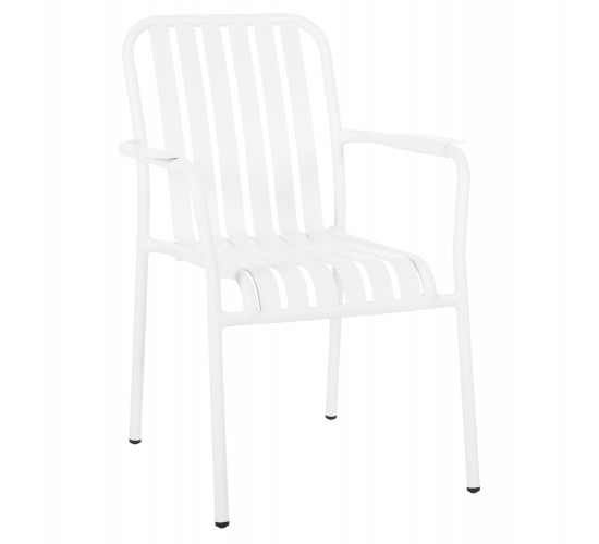 ΠΟΛΥΘΡΟΝΑ ΑΛΟΥΜΙΝΙΟΥ RACHEL HM6088.02 ΛΕΥΚΗ 63x58x85Υεκ.
