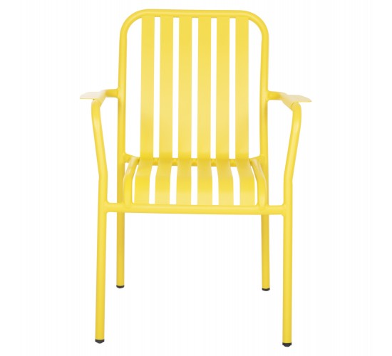 ΠΟΛΥΘΡΟΝΑ ΑΛΟΥΜΙΝΙΟΥ RACHEL HM6088.06 ΚΙΤΡΙΝΗ 63x58x85Υεκ.