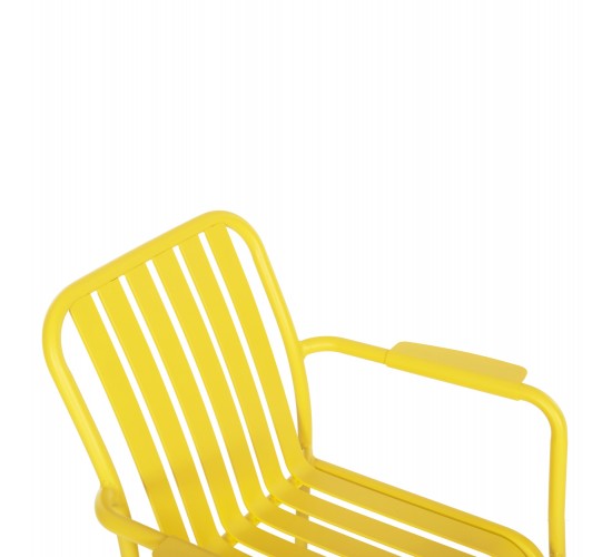 ΠΟΛΥΘΡΟΝΑ ΑΛΟΥΜΙΝΙΟΥ RACHEL HM6088.06 ΚΙΤΡΙΝΗ 63x58x85Υεκ.
