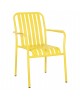 ΠΟΛΥΘΡΟΝΑ ΑΛΟΥΜΙΝΙΟΥ RACHEL HM6088.06 ΚΙΤΡΙΝΗ 63x58x85Υεκ.