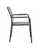 ΠΟΛΥΘΡΟΝΑ ΑΛΟΥΜΙΝΙΟΥ RACHEL HM6088.10 ΑΝΘΡΑΚΙ 63x58x85Υεκ.