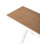ΠΑΓΚΑΚΙ ΑΛΟΥΜΙΝΙΟΥ TAWNEE HM6040.02 ΛΕΥΚΟ-POLYWOOD ΚΑΘΙΣΜΑ ΦΥΣΙΚΟ 220x36x44,5Υεκ. 4θέσιο