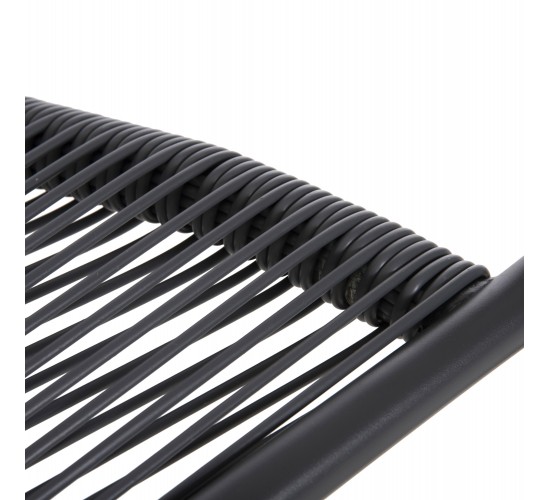 ΠΟΛΥΘΡΟΝΑ SWIFTER HM5969.01 ΜΕΤΑΛΛΟ ΓΚΡΙ-ΣΥΝΘ. RATTAN ΓΚΡΙ 54x61x75Υεκ.