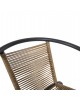 ΠΟΛΥΘΡΟΝΑ SWIFTER HM5969.02 ΜΕΤΑΛΛΟ ΓΚΡΙ-ΣΥΝΘ. RATTAN ΣΕ ΦΥΣΙΚΟ 54x61x75Υεκ.