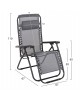 ΠΟΛΥΘΡΟΝΑ RELAX COMPANION HM5095.11 ΓΚΡΙ TEXTILENE-ΜΑΥΡΟ ΜΕΤΑΛΛΟ 67x145x110Υεκ.