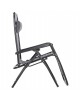 ΠΟΛΥΘΡΟΝΑ RELAX COMPANION HM5095.11 ΓΚΡΙ TEXTILENE-ΜΑΥΡΟ ΜΕΤΑΛΛΟ 67x145x110Υεκ.