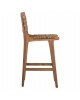 ΣΚΑΜΠΟ ΜΠΑΡ WALTER HM9841 ΞΥΛO TEAK ΣΕ ΦΥΣΙΚΟ-ΨΑΘΑ 46x55x105Υ εκ.