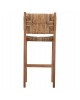 ΣΚΑΜΠΟ ΜΠΑΡ WALTER HM9841 ΞΥΛO TEAK ΣΕ ΦΥΣΙΚΟ-ΨΑΘΑ 46x55x105Υ εκ.