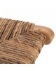ΣΚΑΜΠΟ ΜΠΑΡ WALTER HM9841 ΞΥΛO TEAK ΣΕ ΦΥΣΙΚΟ-ΨΑΘΑ 46x55x105Υ εκ.