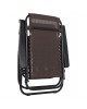 ΠΟΛΥΘΡΟΝΑ RELAX COMPANION HM5095.13 ΚΑΦΕ TEXTILENE-ΜΑΥΡΟ ΜΕΤΑΛΛΟ 67x145x110Υεκ.