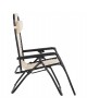 ΠΟΛΥΘΡΟΝΑ RELAX COMPANION HM5095.12 ΜΠΕΖ TEXTILENE-ΜΑΥΡΟ ΜΕΤΑΛΛΟ 67x145x110Υεκ.