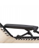 ΠΟΛΥΘΡΟΝΑ RELAX COMPANION HM5095.12 ΜΠΕΖ TEXTILENE-ΜΑΥΡΟ ΜΕΤΑΛΛΟ 67x145x110Υεκ.