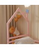 ΚΡΕΒΑΤΙ ΠΑΙΔΙΚΟ HOUSER HM676.06 τ.MONTESSORI ΞΥΛΟ ΠΕΥΚΟ ΡΟΖ- 190x90εκ