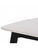 ΤΡΑΠΕΖΙ RAVEN HM9854.01 ΚΕΡΑΜΙΚΟ TOP ΜΑΤ ΛΕΥΚΟ ΜΑΡΜΑΡΟ-ΜΑΥΡΟ ΜΕΤΑΛΛΟ 120x70x73Υεκ.